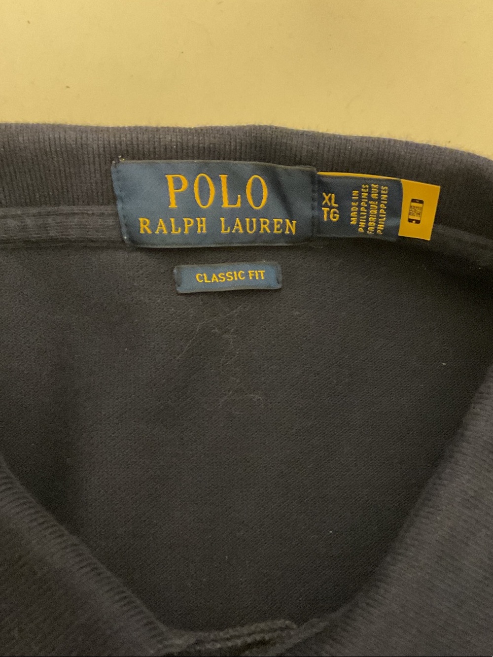 Polo by Ralph Lauren Navy Polo with Equestrian Show Graphic Men's XL - Picture 3 of 8